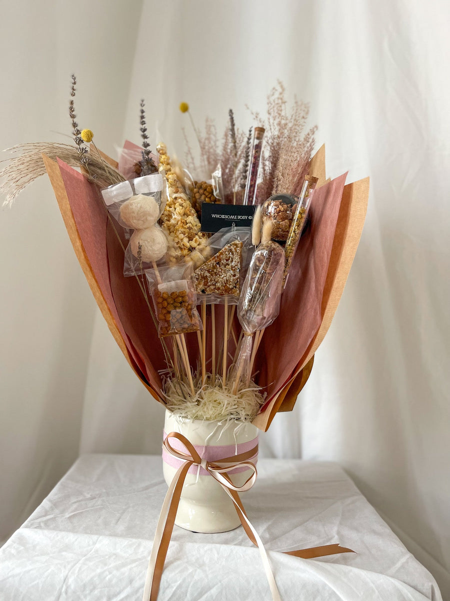 Unique Mothers Day Gift Hampers, flowers, food bouquets for mum