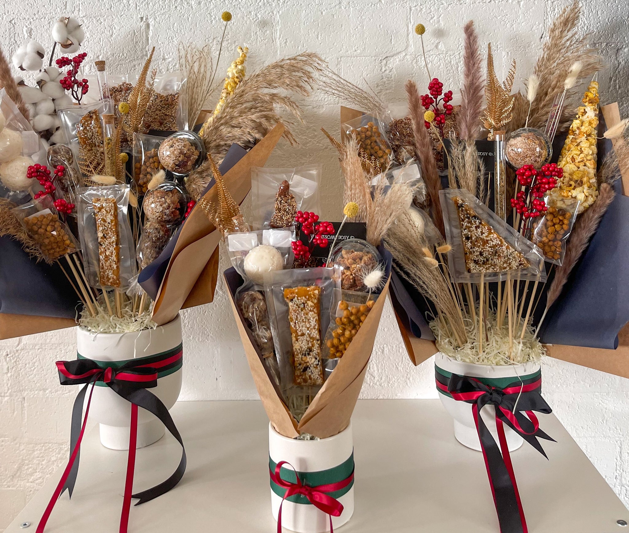 Christmas Edible Bouquet & Hamper Range